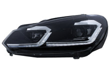 Load image into Gallery viewer, LED Headlights suitable for VW Golf 6 VI (2008-2013) With Facelift G7.5 Look Silver Flowing Dynamic Sequential Turning Lights