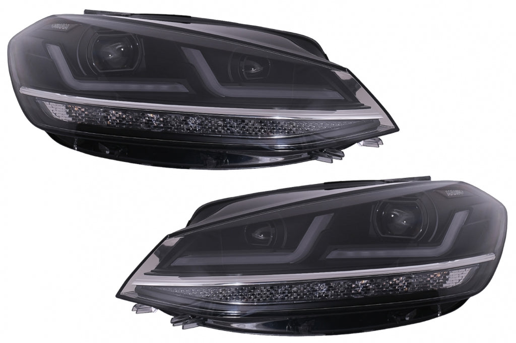 Osram Full LED Headlights LEDriving suitable for VW Golf 7.5 Facelift (2017-2020) Upgrade for Halogen with Dynamic Sequential Turning Lights