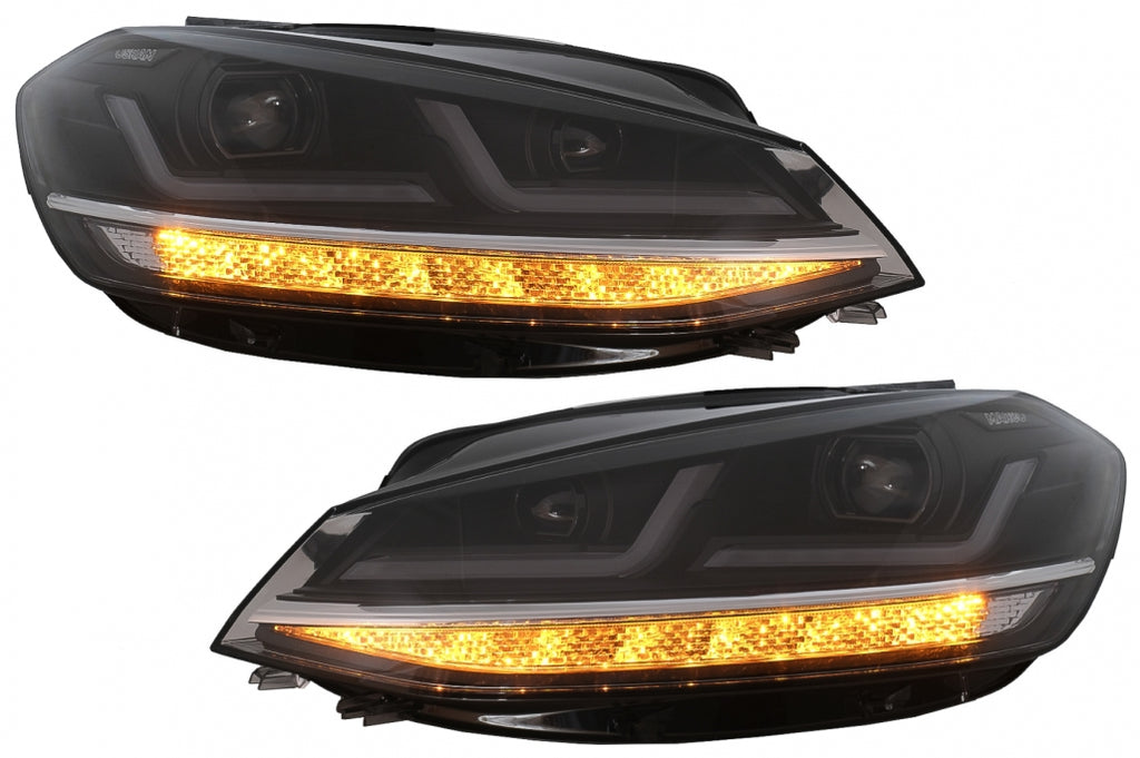 Osram Full LED Headlights LEDriving suitable for VW Golf 7.5 Facelift (2017-2020) Upgrade for Halogen with Dynamic Sequential Turning Lights