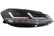 Carica l&#39;immagine nel visualizzatore di Gallery, Osram Full LED Headlights LEDriving suitable for VW Golf 7.5 Facelift (2017-2020) GTI Look upgrade for Halogen with Dynamic Sequential Turning Lights