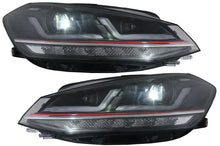 Carica l&#39;immagine nel visualizzatore di Gallery, Osram Full LED Headlights LEDriving suitable for VW Golf 7.5 Facelift (2017-2020) GTI Look upgrade for Halogen with Dynamic Sequential Turning Lights