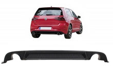 Carica l&#39;immagine nel visualizzatore di Gallery, Rear Bumper Air Diffuser suitable for VW Golf 7.5 VII (2017-Up) GTI Look