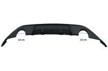 Load image into Gallery viewer, Rear Bumper Diffuser with twin exit for single exhaust tips suitable for VW Golf 7 VII (2013-2016) GTI Design