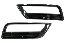 Carica l&#39;immagine nel visualizzatore di Gallery, Side Grilles Front Bumper suitable for VW Golf VII 7 (2013-2017) R-Line Design Piano Black