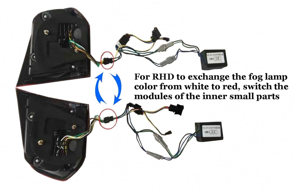 Taillights Full LED suitable for VW Golf 6 VI (2008-2013) R20 Design Red Cherry with Sequential Dynamic Turning Lights (LHD and RHD)