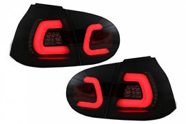 Taillights LED Bar suitable for VW Golf V 5 (2004-2009) Smoke Black Urban Style