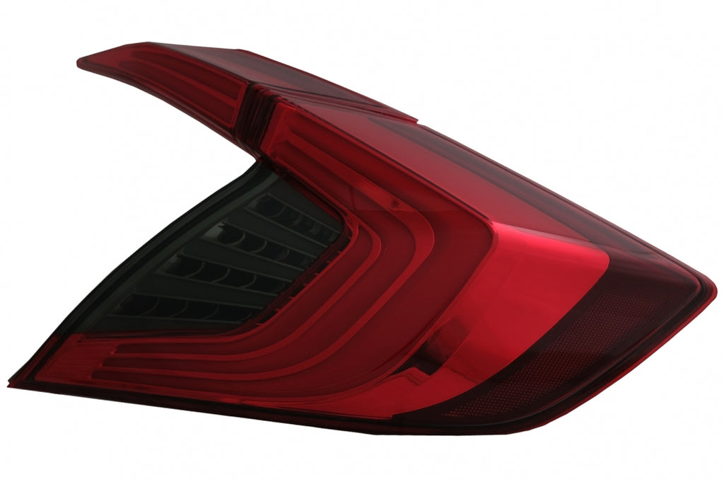 Taillights suitable for HONDA Civic MK10 FC / FK (2016-Up) Limousine Full LED Light Bar Red Black