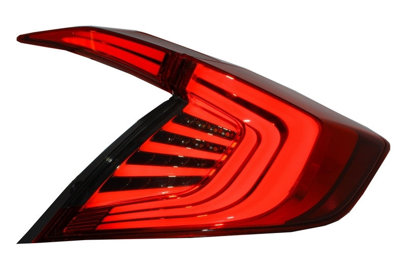 Taillights suitable for HONDA Civic MK10 (FC/FK) (2016-Up) Limousine Full LED Light Bar Red/Smoke