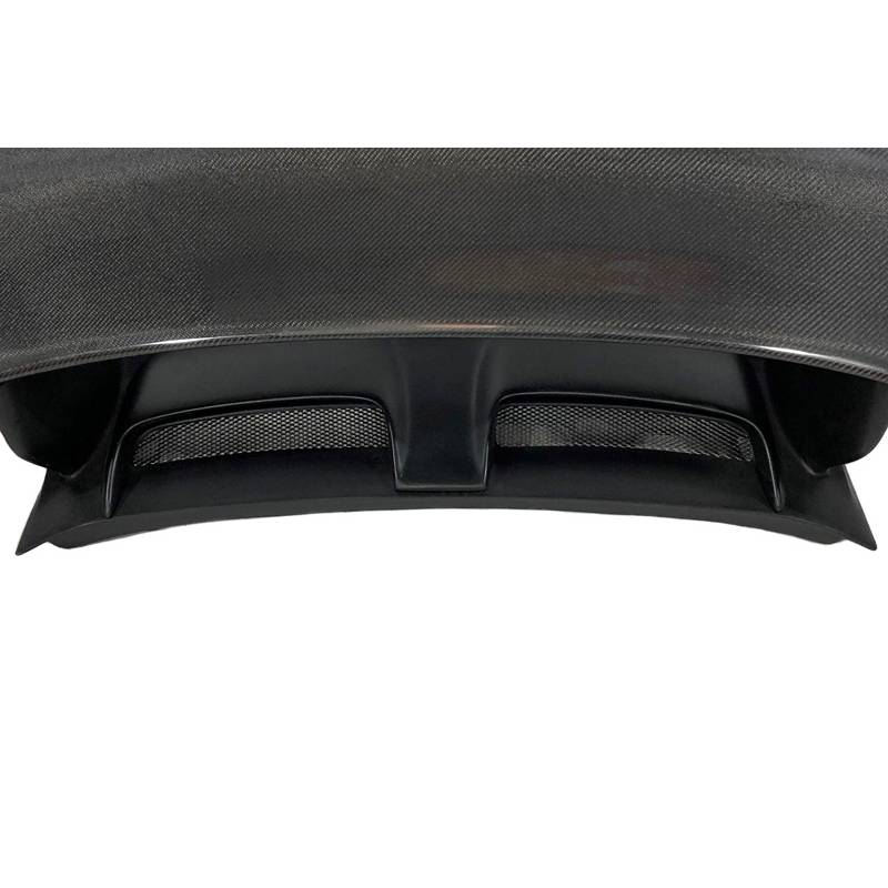 Cofano bagagliaio Porsche 911 / 997 2005-2008 Look GT2 con spoiler in fibra di carbonio