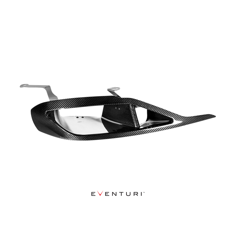 Eventuri Black Carbon Headlight Blank Duct Toyota Supra MK5