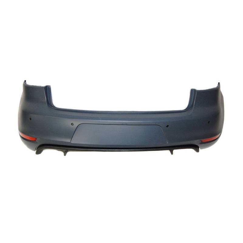 Rear Bumper Volkswagen Golf VI 6 GTI 2 Exhausts ABS