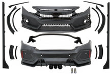 Carica l&#39;immagine nel visualizzatore di Gallery, Body Kit suitable for Honda Civic MK10 FC FK (2016-Up) Sedan Type R-Design