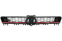 Carica l&#39;immagine nel visualizzatore di Gallery, Central Front Grille suitable for VW Golf 7 VII 5G (2013-2017) Red Stripe GTI Design