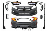 Complete Body Kit suitable for Honda Civic MK10 FC FK (2016-up) Sedan Type R Design