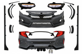 Complete Body Kit suitable for HONDA Civic MK10 (FC/FK) 2016+ Sedan Type R Design