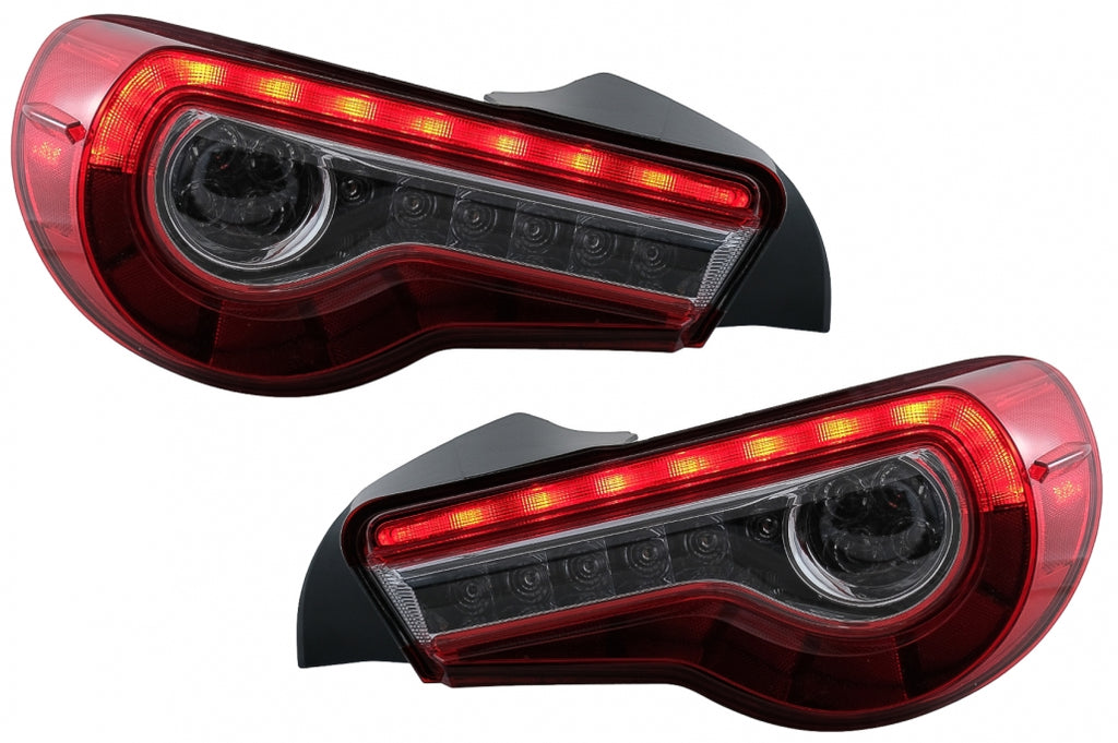 Full LED Taillights suitable for Toyota 86 (2012-2019) Subaru BRZ (2012-2018) Scion FR-S (2013-2016) with Sequential Dynamic Turning Lights