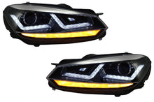 Load image into Gallery viewer, Osram Xenon Upgrade Headlights LEDriving suitable for VW Golf 6 VI (2008-2012) Chrome LED Dynamic Sequential Turning Lights