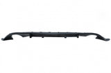 Rear Bumper Diffuser with twin exit for single exhaust tips suitable for VW Golf 7 VII (2013-2016) GTI Design