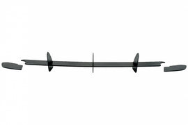 Rear Bumper Extension for Diffuser and Rear Side Splitters suitable for VW Golf VI 6 GTI (2008-2013) Black