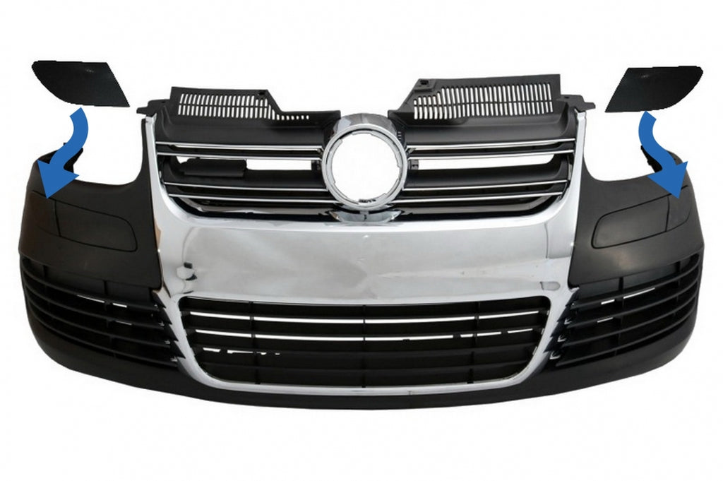 SRA Covers Front Bumper suitable for VW Golf MK5 V 5 (2003-2007) R32 Design