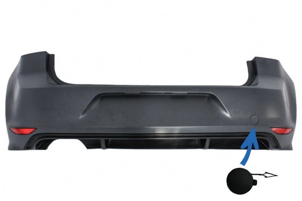 Towning Cap Rear Bumper suitable for VW Golf VII 7 2013-2017 Rline Look