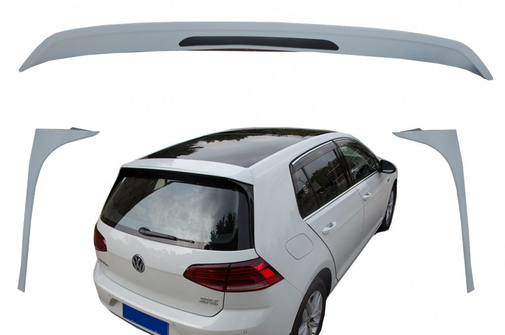 Windshield Roof Wing Fins Spoiler suitable for VW Golf 7 VII (2012-2017) Facelift GTI Design